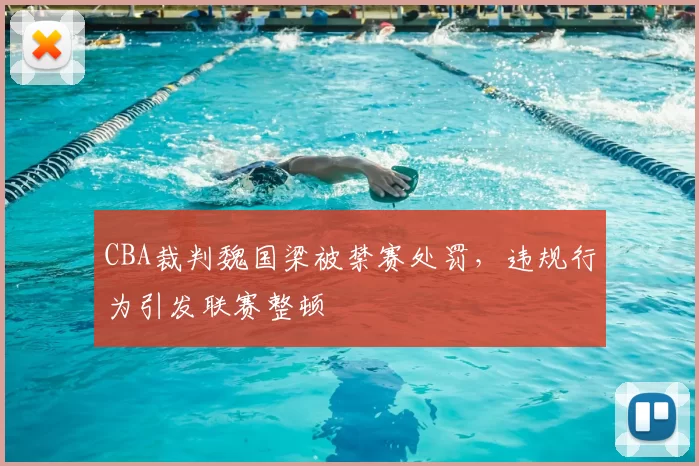 CBA裁判魏国梁被禁赛处罚，违规行为引发联赛整顿